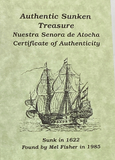 Atocha Sunken Coin Jewelry With Starfish