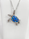 Ornate Sea Turtle Pendant