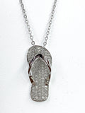 Sterling Silver Sandal Pendant