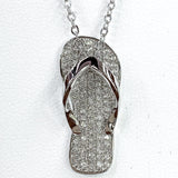 Sterling Silver Sandal Pendant