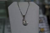Cute Nautical Hook With White Opal Stone