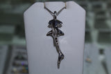 Swimming Hammerhead Shark in Sterling Silver