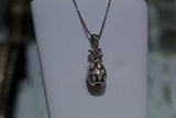 Small Pineapple Charm Set in Opals