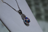 Pineapple Pendant With Multi Color Opal