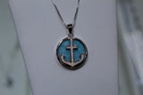Sterling Silver Anchor Necklace