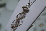 Eye Catching & Elongated Sterling Silver Jellyfish