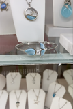 Beloved Whale Tail Bangle Bracelet