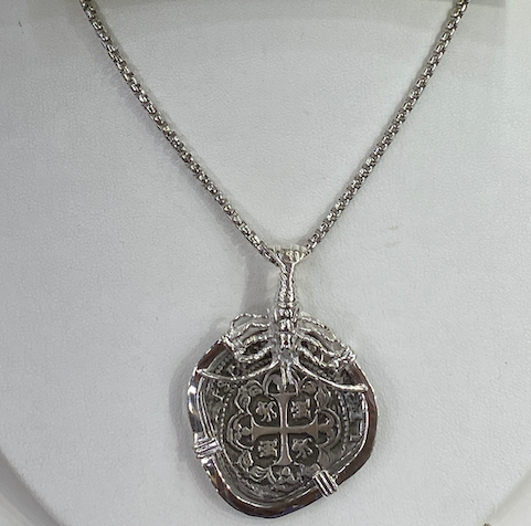 Shipwreck coin necklace deals