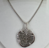 Own a Piece of History: Atocha Shipwreck & Lobster Pendant Wrapped in Sterling Silver