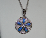 Opal Sand Dollar Necklace