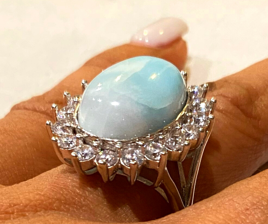 Larimar Ring offers - 10.5