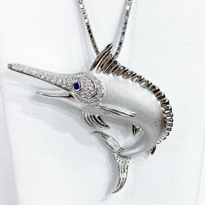 Elegant Marlin Pendant