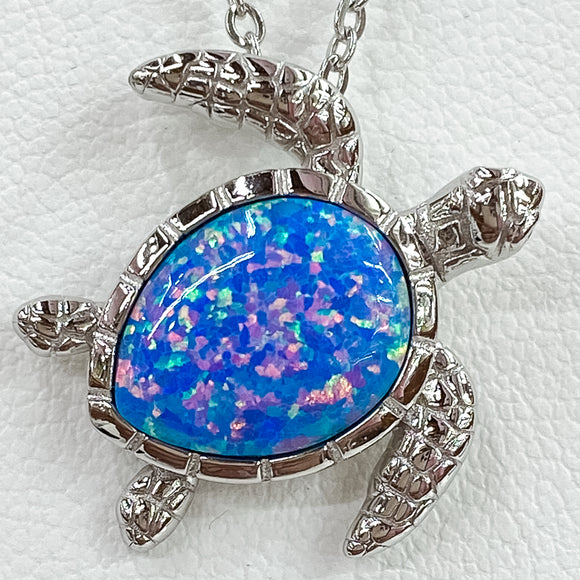 Turtle Shell Opal Sea Life Opal Jewelry – Silver and Gold - Key West