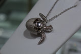 Hatching Baby Turtle Sterling Silver