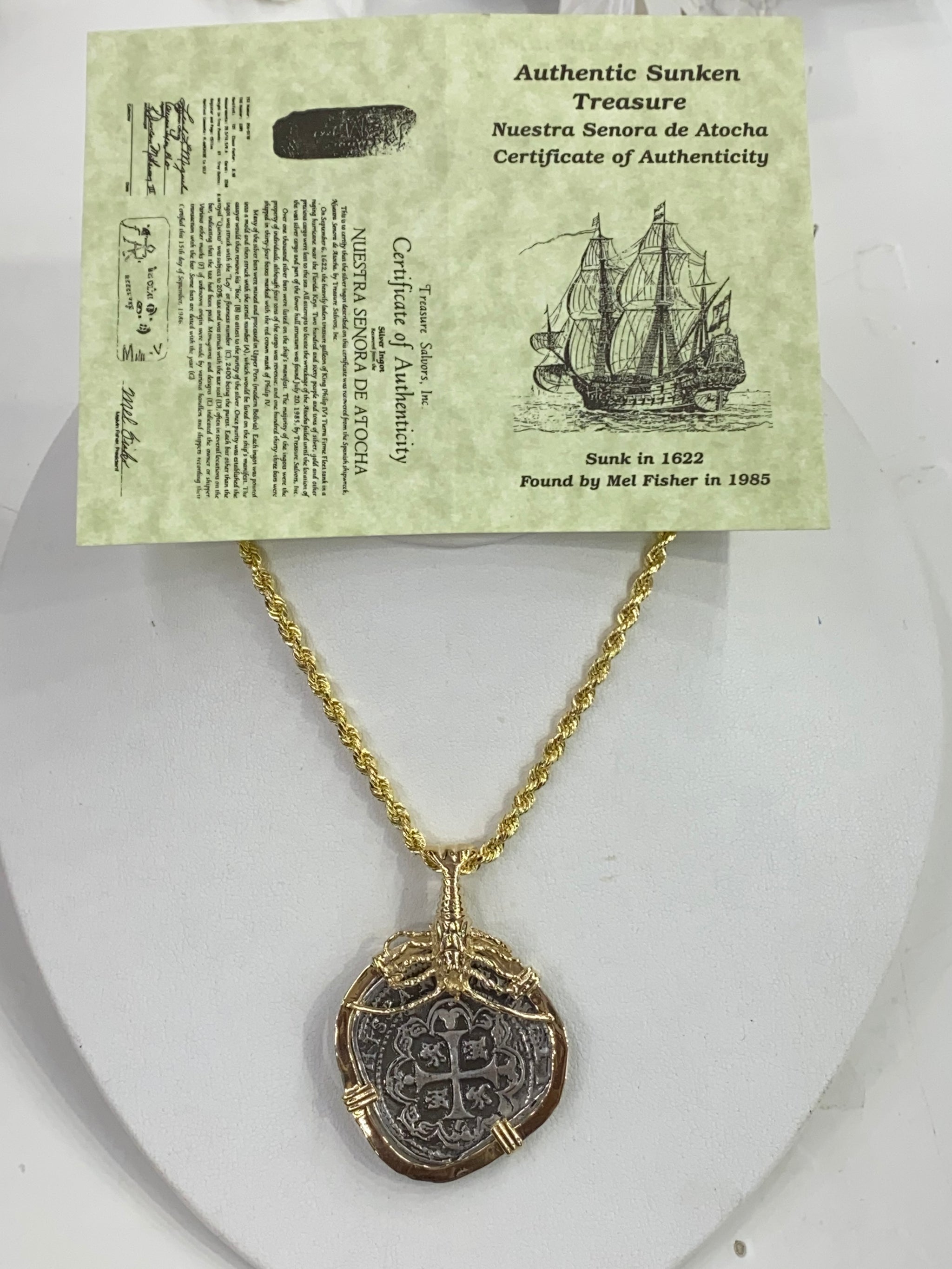 Shipwreck pendant sales
