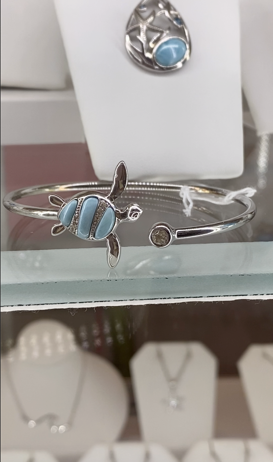 Turtle Bangle Bangles – Silver and Gold - Key West